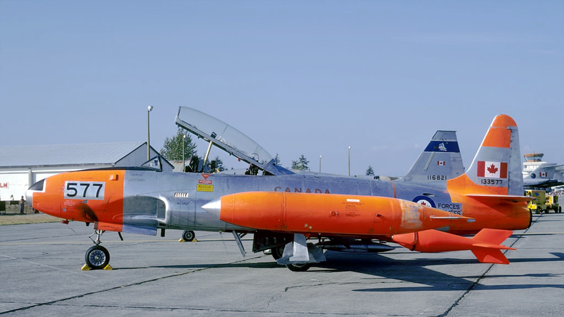 Canadian Armed Forces CT-133 (133577) at Abbotsford Air Show in Canada